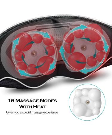 Shiatsu Neck and Back Massager with Heat - Viktor Jurgen | Relaxation Gift for Men - Ideal Shoulder Massager - Buy Online on GoSupps.com