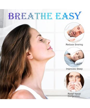 Large 80-Pack Nasal Strips for Snoring - Instantly Improve Sleep and Reduce Snoring for Men and Women - 2.6 * 0.7inch Size - Buy Online on GoSupps.com