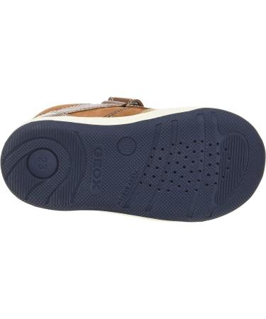 Geox Baby Girls B New Flick F Trainers 3.5 UK Child - Brown Navy - Buy Online on GoSupps.com