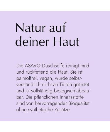  ASAVO Premium handmade lavender soap with organic shea butter virgin coconut oil and natural lavender oil vegan Clean Beauty product 2 x 95g - Buy Online on GoSupps.com