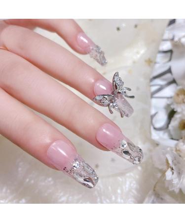 FEIlei 5Pcs Zircon Nail Art Rhinestones Crystal Gems for Nail Decor Rings Earrings DIY - Buy Online on GoSupps.com