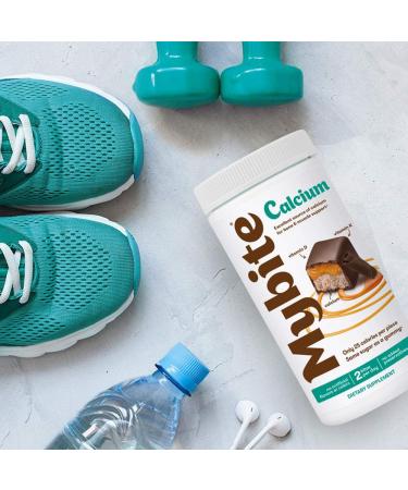 Mybite Calcium Chocolate Supplement - 60 Bites with Vitamin D & K for Bone & Immune Health - Buy Online on GoSupps.com