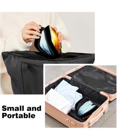 GIAPB Period Bag - Black Swan Heart Shape Color1864 | Sanitary Napkin Storage and Makeup Pouch - Buy Online on GoSupps.com
