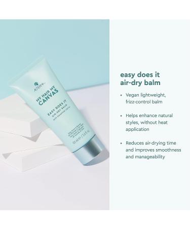 Alterna My Hair My Canvas Easy Does It Air Dry Balm 3.4 Fl Oz - Vegan Lightweight Frizz Control | Enhance Natural Styles - Sulfate Free - Buy Online on GoSupps.com