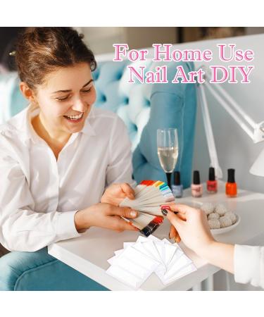 1734 Pieces French Tip Nail Art Stickers - DIY Self-Adhesive Manicure Strips & Decals | 8 Designs for Creative Nail Designs - Buy Online on GoSupps.com