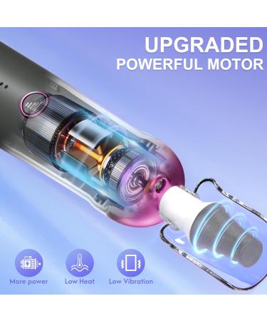 Eletorot 8-in-1 Cordless Electric Manicure and Pedicure Set for Feet - Rechargeable Nail Drill with LED Light - Electric Toenail File for Thick Nails - Gray - Buy Online on GoSupps.com
