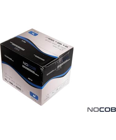 NOCOB Black Nitrile Disposable Gloves - 100 Medium - Buy Online on GoSupps.com
