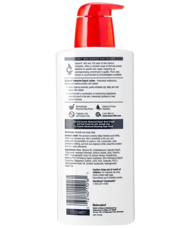 Eucerin Plus Dry Skin Therapy Intensive Repair Lotion 16.90 oz | Best Lotion for Dry Skin | Buy Eucerin Online - Buy Online on GoSupps.com