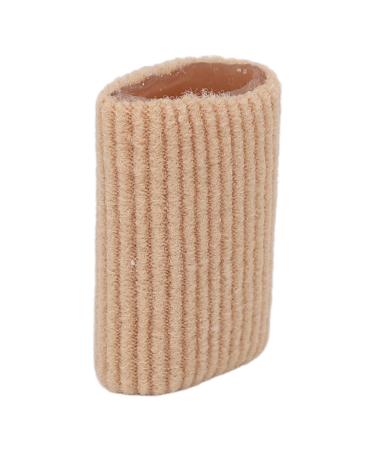 Finger Sleeve Elastic Silicone Soft Protector Finger Pad Tube Portable Office Work (Middle Size)