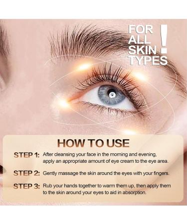 Retinol Eye Cream Stick with Caffeine 2 Packs Anti-Aging Moisturizing Eye Repair Stick for Dark Circle & Puffiness Firm & Tighten Delicate Under Eye Skin for Women & Men - Buy Online on GoSupps.com