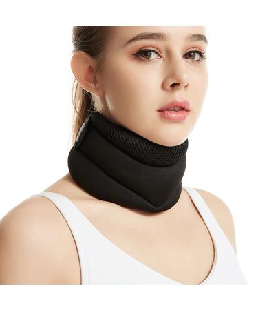 Collarage Adjustable 3-Layer Neck Support Collar | Pain Relief & Breathable Sponge | Unisex Blue - Buy Online on GoSupps.com
