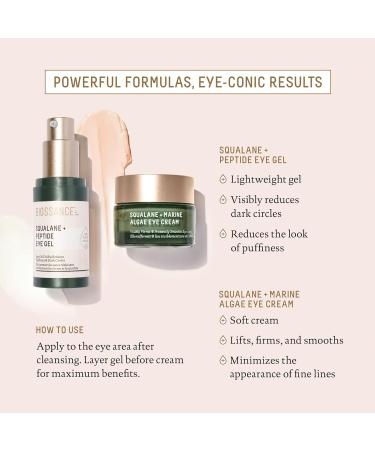 Biossance Squalane + Peptide Eye Gel 4 ml- Hydrating and Firming Eye Treatment - Buy Online on GoSupps.com