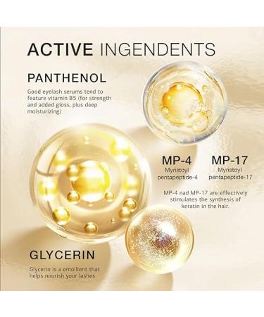 Premium 5 ML Upgraded Eyelash Growth Serum - Longer  Fuller  Thicker Lashes | Advanced Enhancing Formula for Natural Look - Buy Online on GoSupps.com