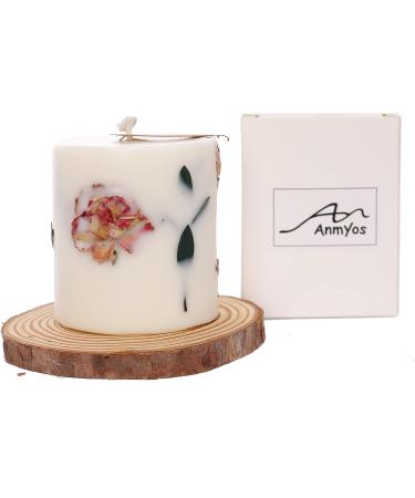 Dried Flower Scented Candles - Handmade Aromatherapy Gifts for Women | Natural Soy Wax | International Shipping - Buy Online on GoSupps.com
