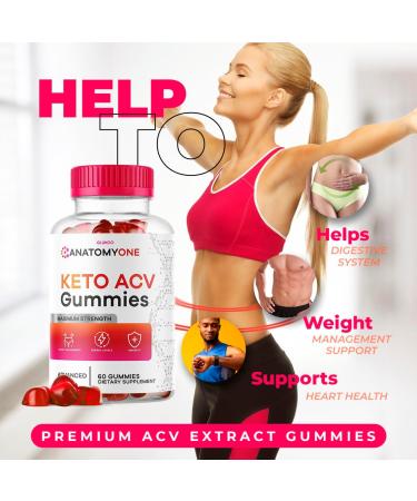 AnatomyOne ACV Gummies - Weight Loss Support for 30 Days - Buy Online on GoSupps.com