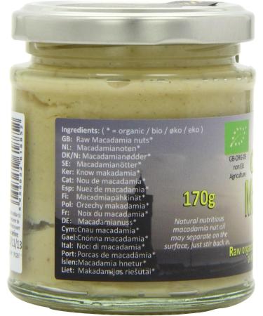 Carley's Organic Raw Macadamia Nut Butter 170g - Buy Online on GoSupps.com
