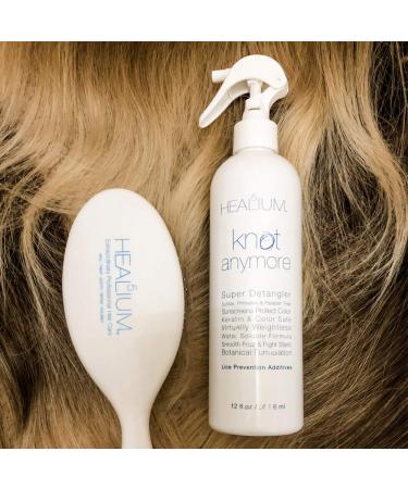 Knot Detangling Spray - Lightweight Hydrating & Conditioning Spray 12 oz | Effortless Smoothing & Detangling for All Hair Types - Buy Online on GoSupps.com