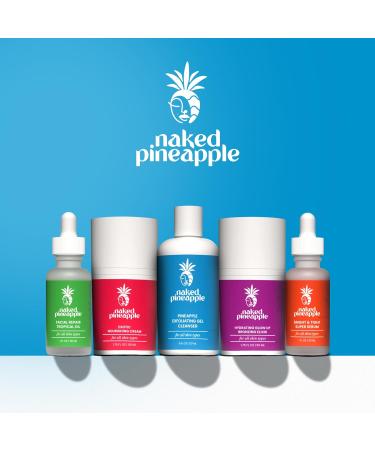 Naked Pineapple Exotic Nourishing Cream - Rich Enzyme Blend with Vitamin C for Moisturization Fine Lines Wrinkles Elasticity & Hydration - 2oz - Buy Online on GoSupps.com
