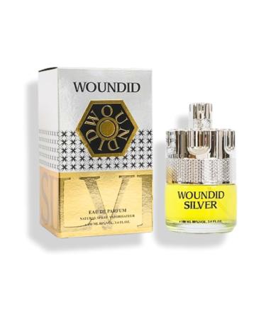 WOUNDID SILVER EAU DE PARFUM POUR HOMME 3.4 FL. OZ Woody Spicy fragrance for men - Buy Online on GoSupps.com