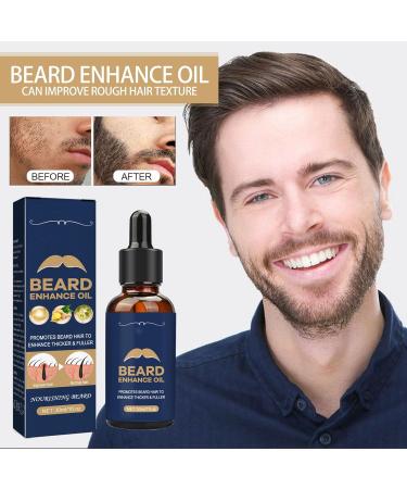 Beard Enhance Oil Set - 2 Pieces of Nourishing Beard Care for Men | Strengthening & Moisturizing Beard Oil - Buy Online on GoSupps.com