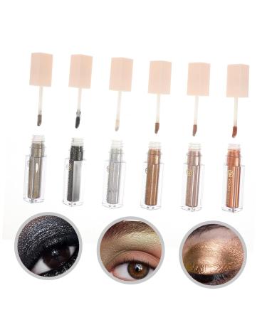 Shop Hemoton 6pcs Bling Eye Shadow Set - High Pigmented Glitter Liquid Eyeshadow for Stunning Looks - Buy Online on GoSupps.com
