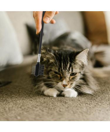 4-Piece Tear Stain Removal Comb Set for Dogs - Double-Sided Eye Combs Fur Scissors & Concealer Brushes for Crusts & Mucus - Buy Online on GoSupps.com