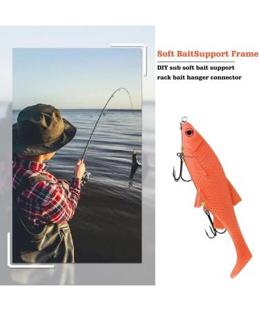 Toatelu 3-Piece Stinger Hook Set with Leader System & 5 Interchangeable Weights for Rubber Fish Jigkopf for Baits 10-18cm (S M L) | International Shipping Available - Buy Online on GoSupps.com