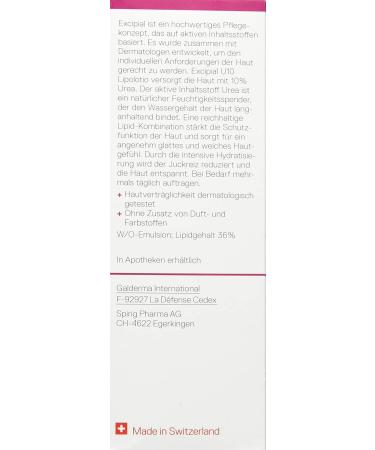 Galderma Excipial U 10 Lipolotio 200ml - Intensive Moisturizer for Dry Skin | International Shipping - Buy Online on GoSupps.com