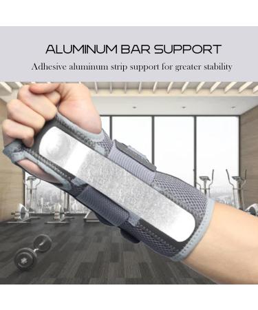 Adjustable Aluminum Wrist Guard for Men & Women | Support for Sprains Arthritis & Myositis | Left & Right Hand - Buy Online on GoSupps.com
