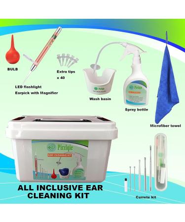 Electric Ear Wax Removal Kit - Safe & Easy Ear Cleaning for Adults & Kids - Buy Online on GoSupps.com