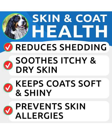 Bark&Spark Salmon Oil for Dogs & Cats - Omega-3 Skin & Coat Support - Liquid Supplement 32oz - Buy Online on GoSupps.com