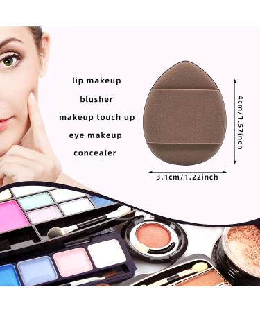 RUBIXIAN Finger Puff 4 Pcs Mini Makeup Puff Set - Super Soft Beauty Tools for Foundation, Concealer, and Eye Shadow - Latex-free Blending Sponges in 4 Colors - Buy Online on GoSupps.com