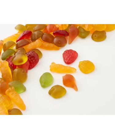 Vidal Naturall Fruit & Veggie Vegan Rubber Candy No Artificial Dyes & Natural Scents - 20% Fruit & Vegetable Juice - 180g - Buy Online on GoSupps.com