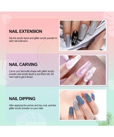 Nude Pink Acrylic Powder 1.97oz - Professional Nail Polymer for Acrylic Extensions and Nail Art - Buy Online on GoSupps.com