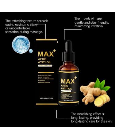 Max+ Afro Ayiti Oil Natural Herbal Oil - Buy Online on GoSupps.com