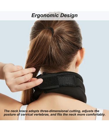 Buy Cervicorrect Neck Brace - Soft Foam Cervical Support for Neck Pain & Snoring Relief | Comfortable Neck Brace for Sleeping - Unisex Gray - Buy Online on GoSupps.com