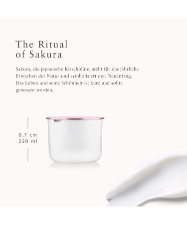 RITUALS The Ritual of Sakura Refillable Body Cream 220ml - Luxurious Moisturizer for Radiant Skin | International Shipping Available - Buy Online on GoSupps.com