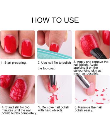 30ML Gel Nail Polish Remover Professional 2-3 Minutes Easily and Quickly Removes Soak Off Gel Polish Nail Polish Remover for Home Nail Salon - Buy Online on GoSupps.com