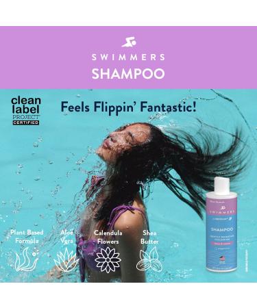 Newton Bay Swimmers Shampoo | Chlorine Removal and Hair Restoration Formula | Clean Label Project Certified - Buy Online on GoSupps.com
