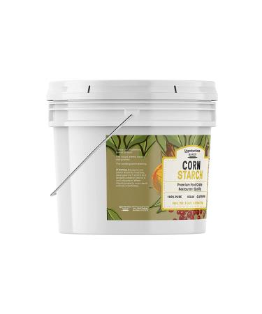 Unpretentious Baker 1 Gallon Corn Starch Resealable Bucket - 4.5 lb Thickening Agent for Baking & Cleaning | Bulk Size - Buy Online on GoSupps.com