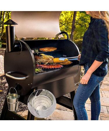 Floahazz Disposable Grease Bucket Liners Fit for Wood Fired BBQ Accessories 6 Pack - Buy Online on GoSupps.com