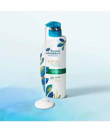 Shop Head & Shoulders Supreme Sulfate Free Nourish & Smooth Shampoo 11.8oz - International Shipping Available - Buy Online on GoSupps.com