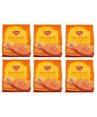 Pack of 6 gluten-free Pan Grat peels for a crispy and tasty breading preparation - 300 g