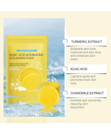 Kojic Acid Turmeric Cleansing Pad - Buy Online on GoSupps.com