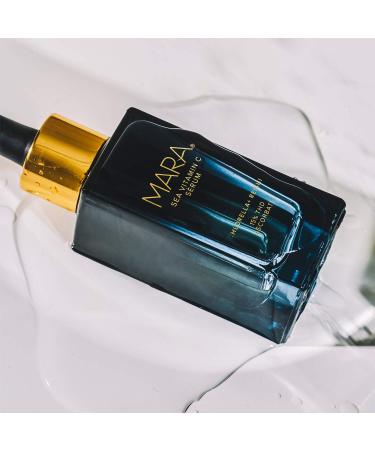 MARA Natural Chlorella + Reishi Sea Vitamin C Serum - Non-Toxic Plant-Based Skin Care for Firm Illuminated Skin & Fine Lines | 1 oz (30 ml - Buy Online on GoSupps.com
