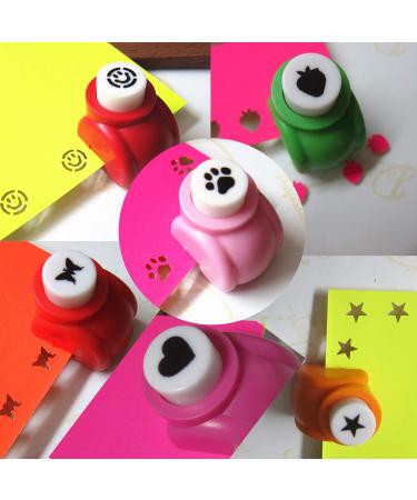12pcs Craft Hole Punch Shapes Set Small Paper Puncher for Kids Single Crafting Scrapbook Punches Star Butterfly Leaf Christmas Tree.Heart Tag stamp Cards Mini Cutter Nail Arts crafts Punchers Supplies - Buy Online on GoSupps.com