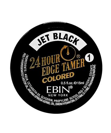 EBIN NEW YORK 24 Hour Colored Edge Tamer 3-Pack 0.5 Oz Jet Black - No Flaking, No Residue - Covers Gray & Roots - Buy Online on GoSupps.com