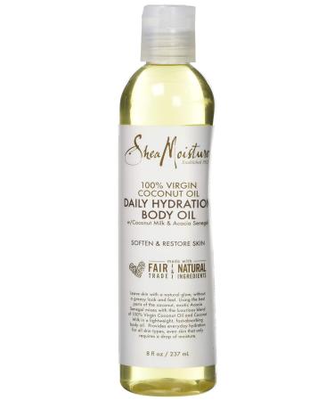 Shea Moisture 100% Virgin Coconut Oil Daily Hydration Body Oil 8 Ounce
