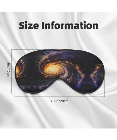 Galaxy Soft Sleep Eye Mask Female Breathable Eye Patch Perfect for Travel and Relaxation - Buy Online on GoSupps.com