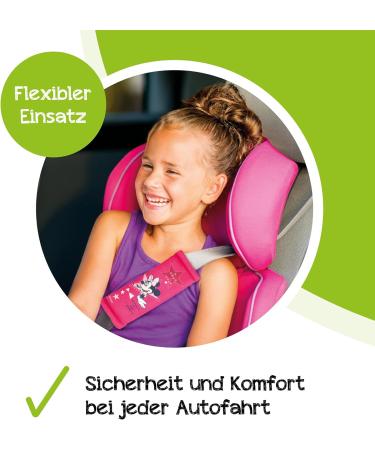 Hits4KIDS Bluth Cushion Car for Children - Disney Minnie Mouse Seat Belt & Backpack Shoulder Cushion Comfortable Belt Protection for Girls (20cm) - Buy Online on GoSupps.com